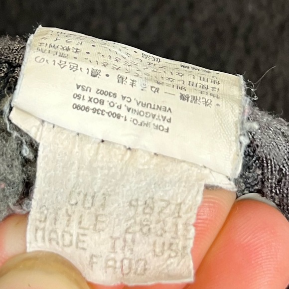 Patagonia Vintage 2000 Full Zip Fleece Jacket Sz M - Picture 6 of 9